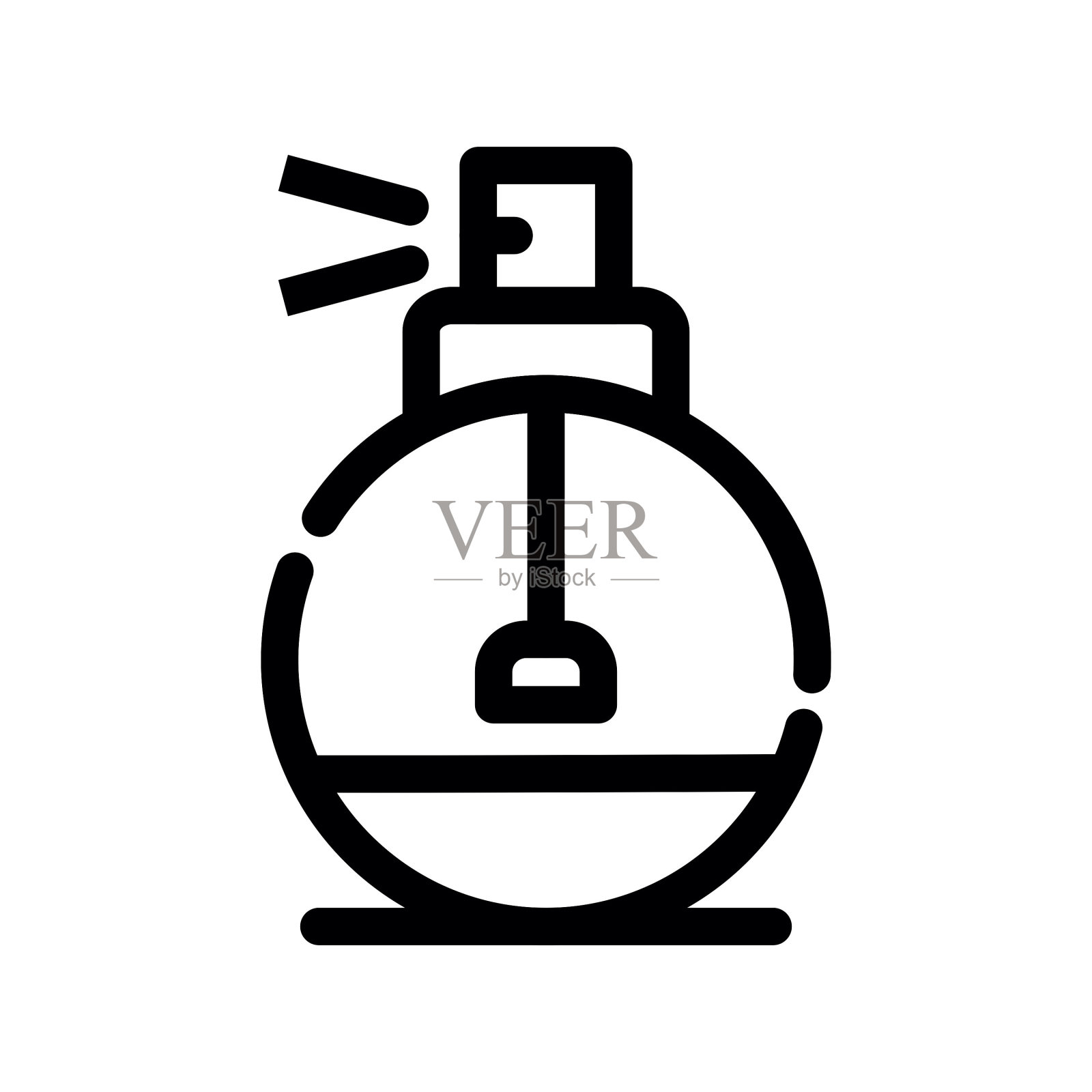 香水的图标插画图片素材