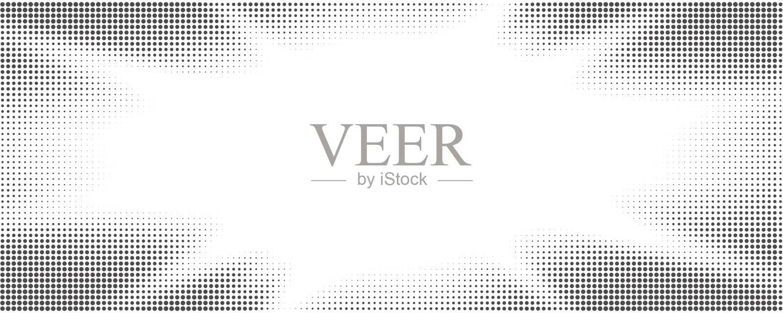 径向半色调线背景。漫画点状图案。卡通变焦效果与阳光或爆炸爆炸。向量。插画图片素材