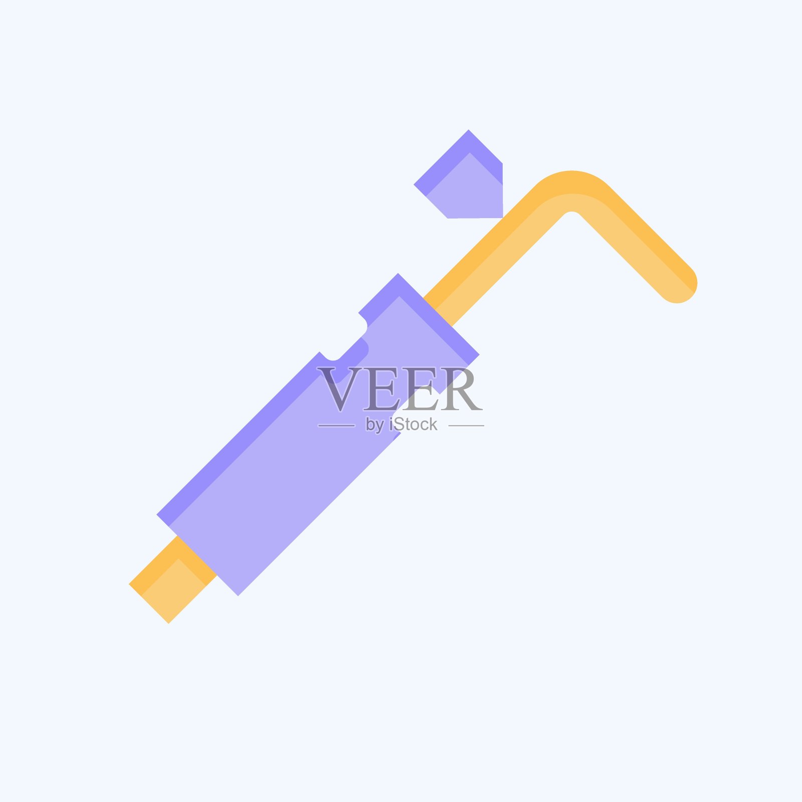 图标的设备。与焊机设备有关的符号。平的风格。简单的设计可编辑。简单的说明插画图片素材