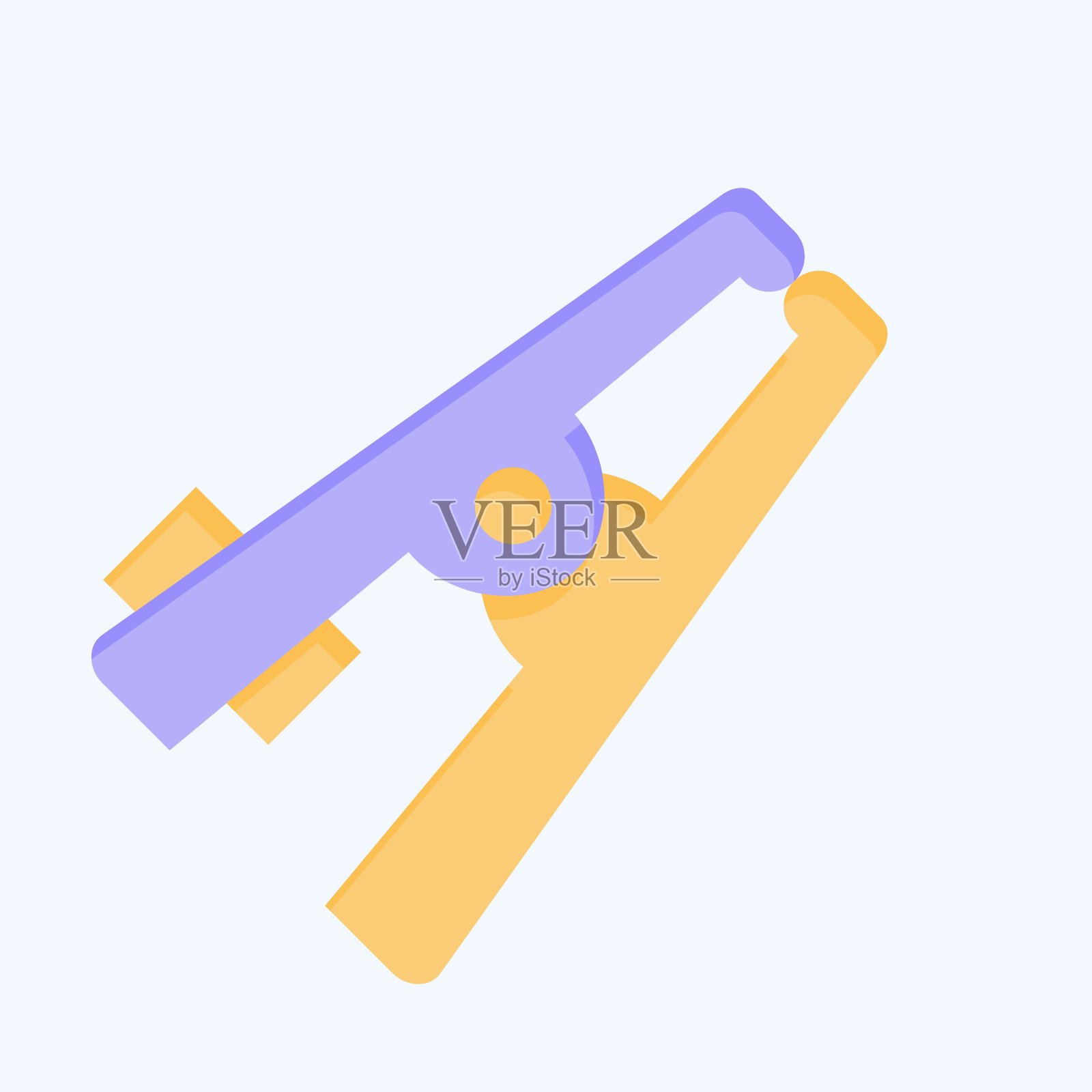 图标的重量。与焊机设备有关的符号。平的风格。简单的设计可编辑。简单的说明插画图片素材