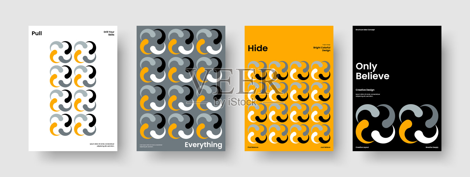 几何背景模板。现代海报设计。孤立的书封面布局。传单。报告。手册。业务演示。横幅。时事通讯。小册子。广告。投资组合。杂志插画图片素材