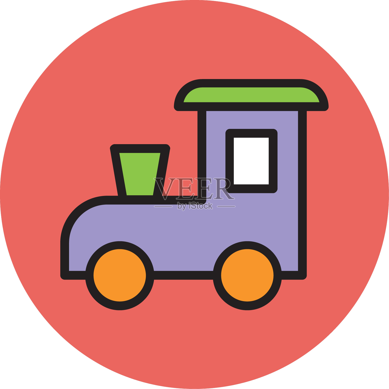 现代可爱的婴儿图标概念设计元素图片