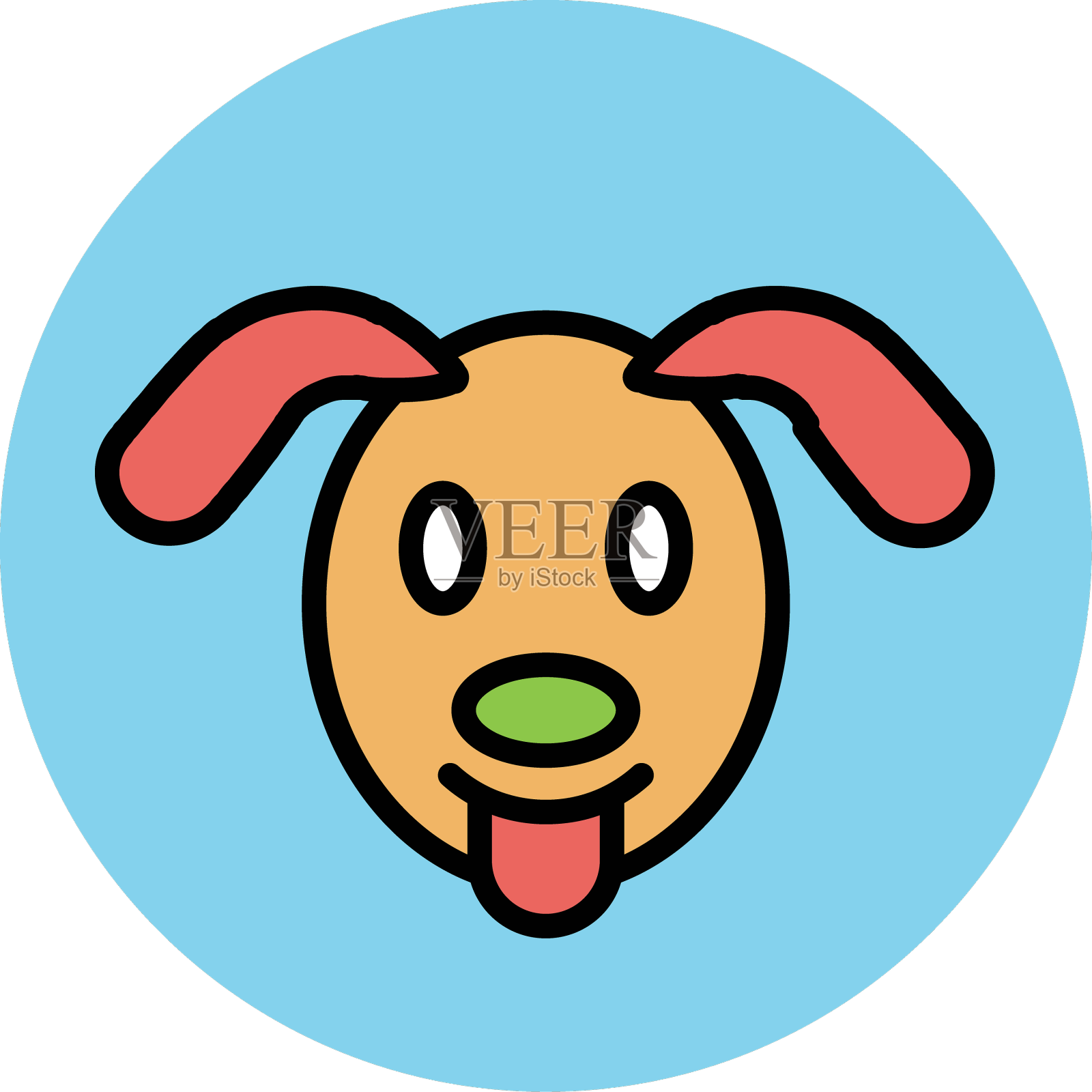 现代动物图标概念设计元素图片