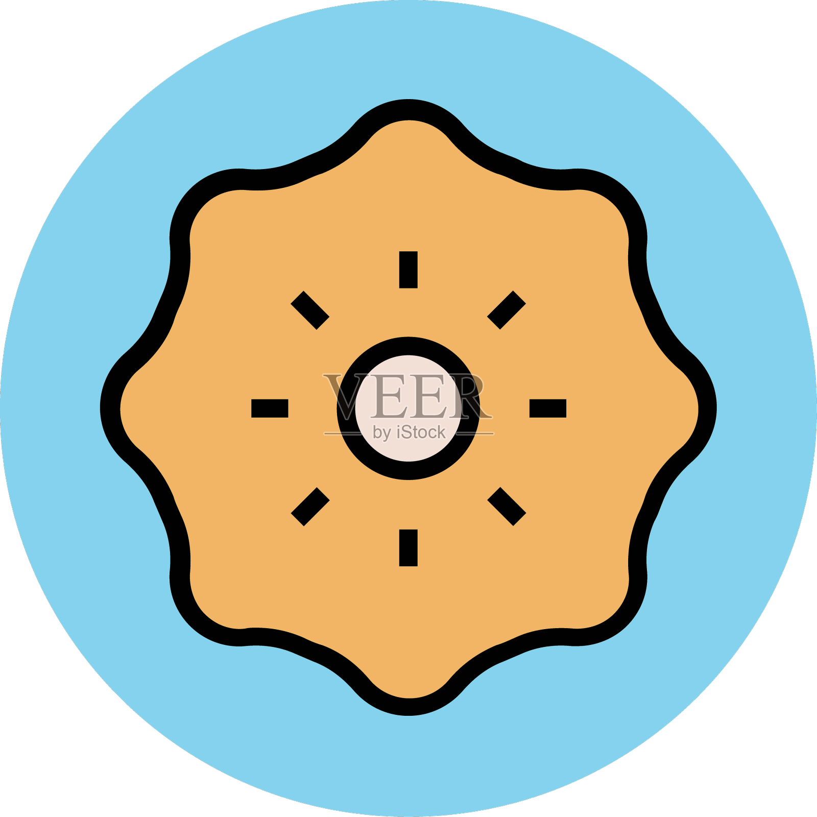 现代食品图标概念设计元素图片