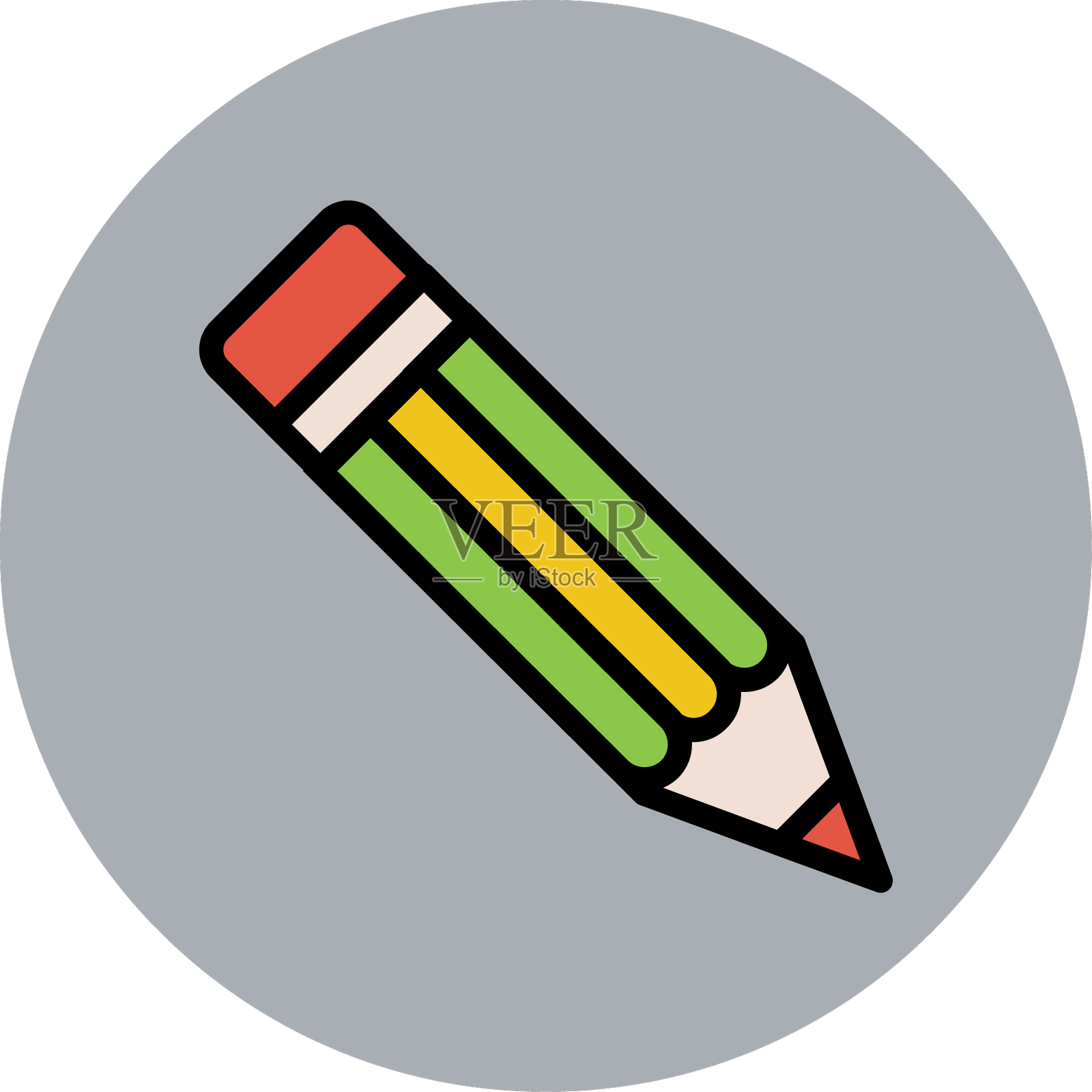 现代教育图标概念设计元素图片