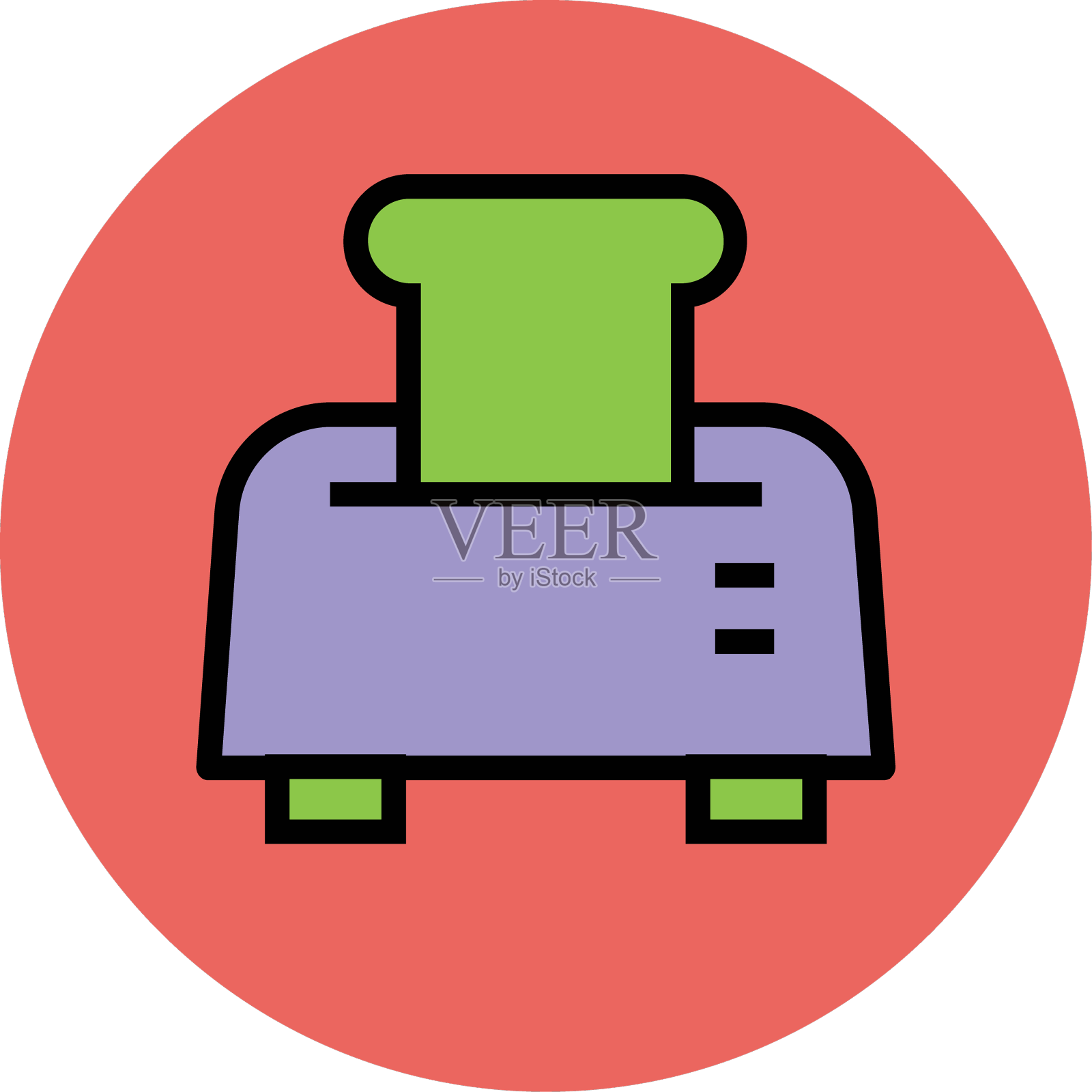 现代食品图标概念设计元素图片