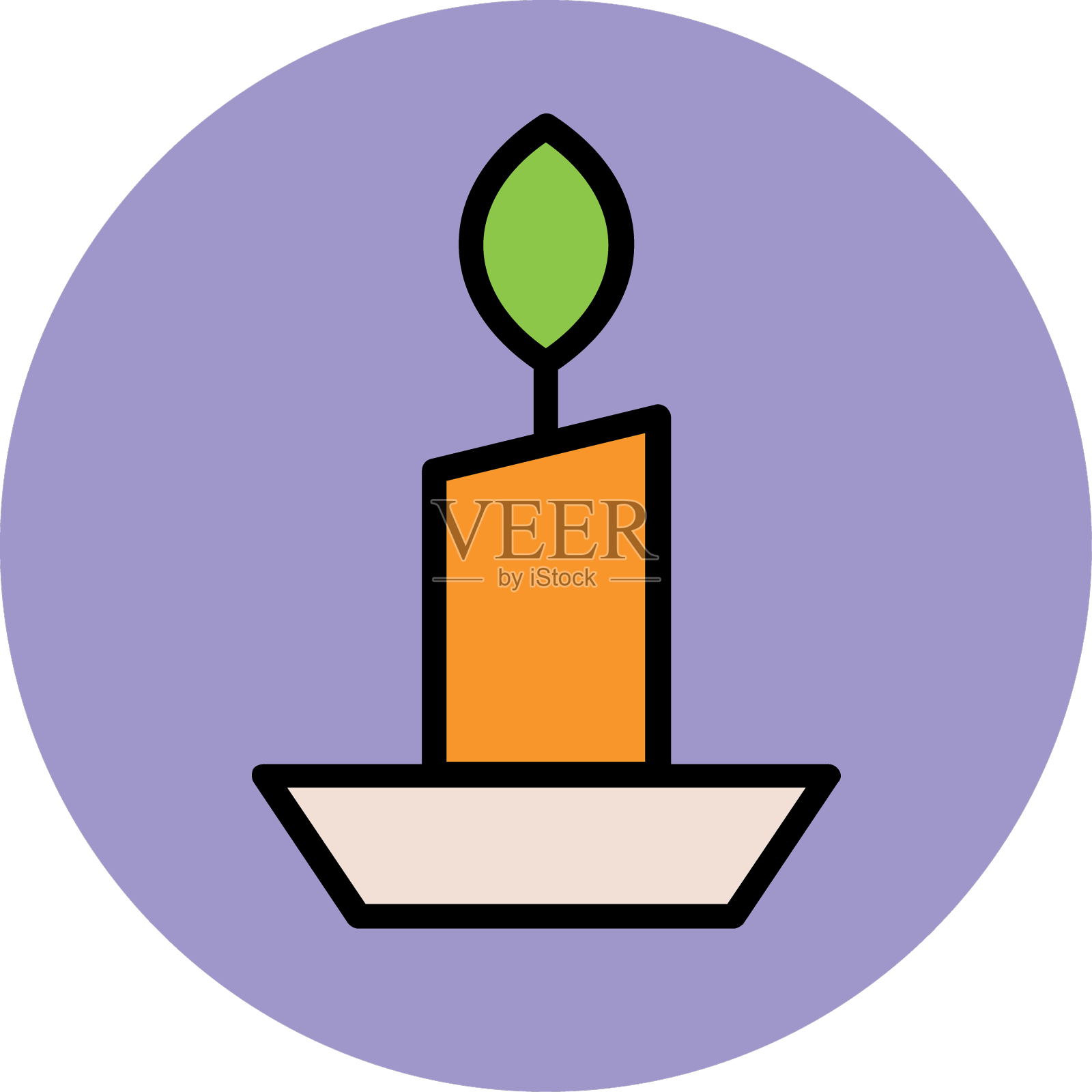 现代圣诞图标概念设计元素图片