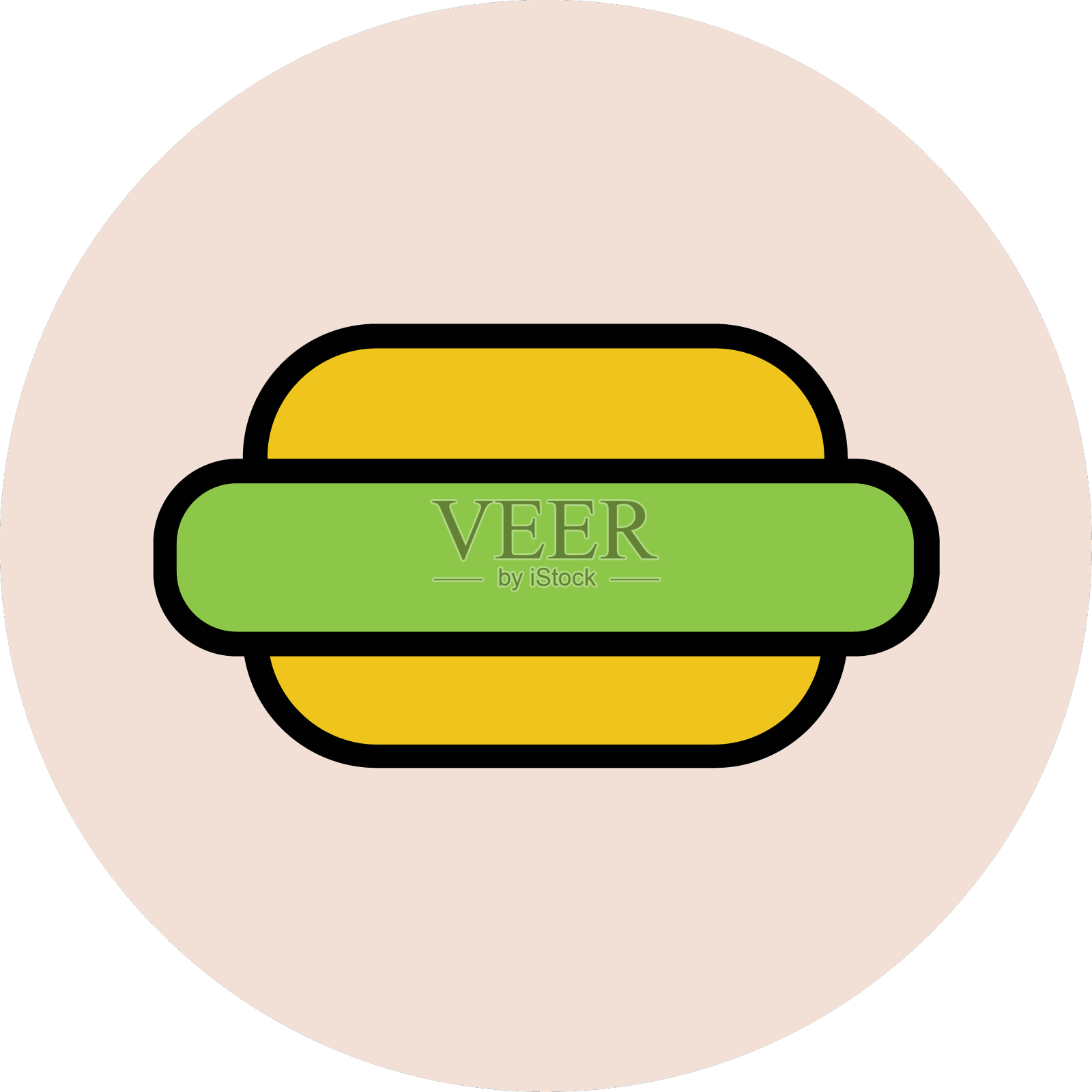 现代食品图标概念设计元素图片