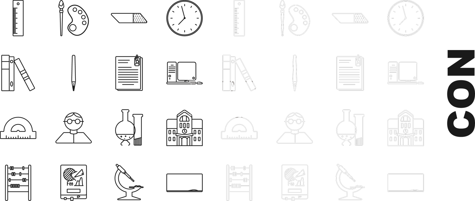 设置线黑板教学楼电脑设计元素图片