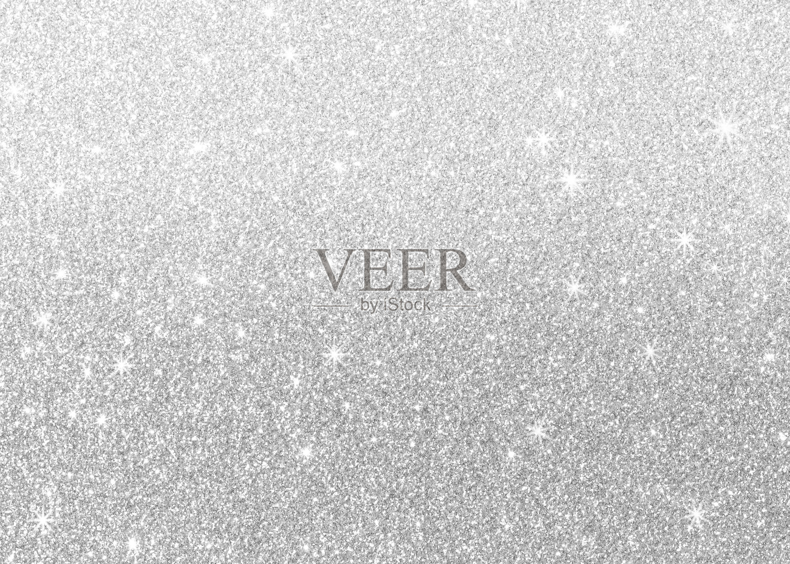 银色闪闪发光的背景纹理白色闪闪发光的圣诞假期包装纸季节性壁纸装饰，问候和婚礼邀请卡的设计元素照片摄影图片