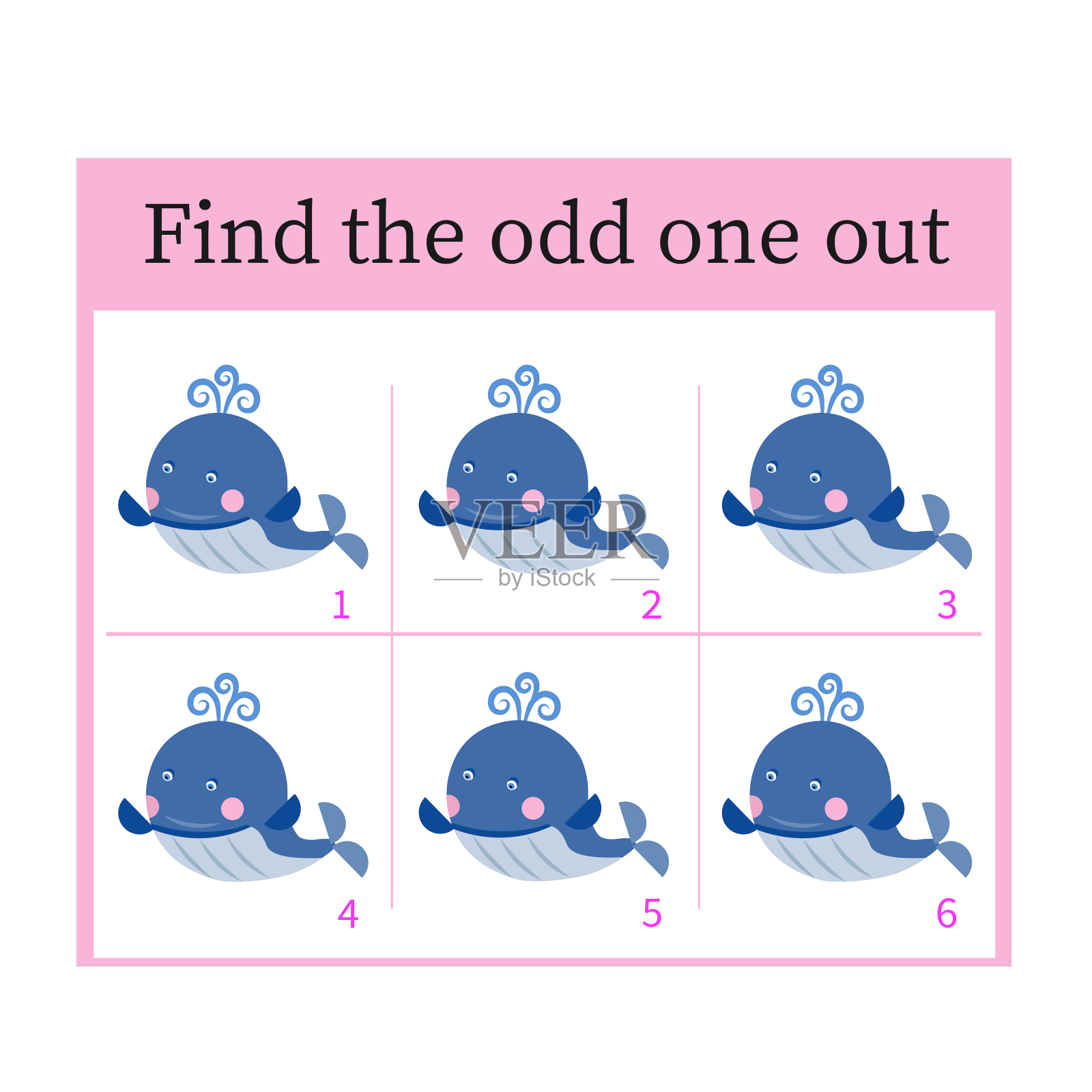 发展注意力和逻辑的任务设计元素图片