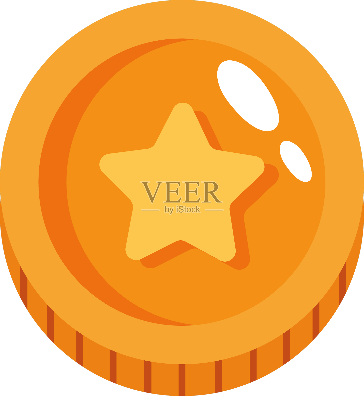 电子游戏币设计元素图片