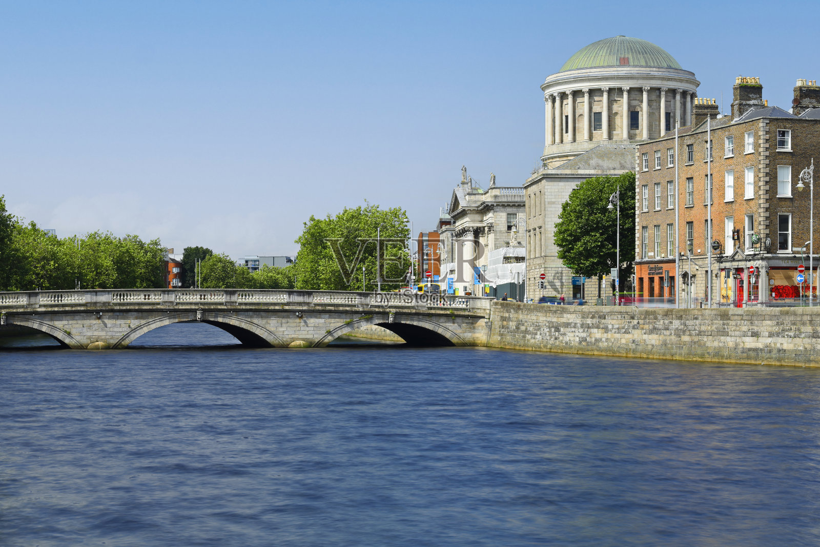 城市景观-都柏林-爱尔兰照片摄影图片