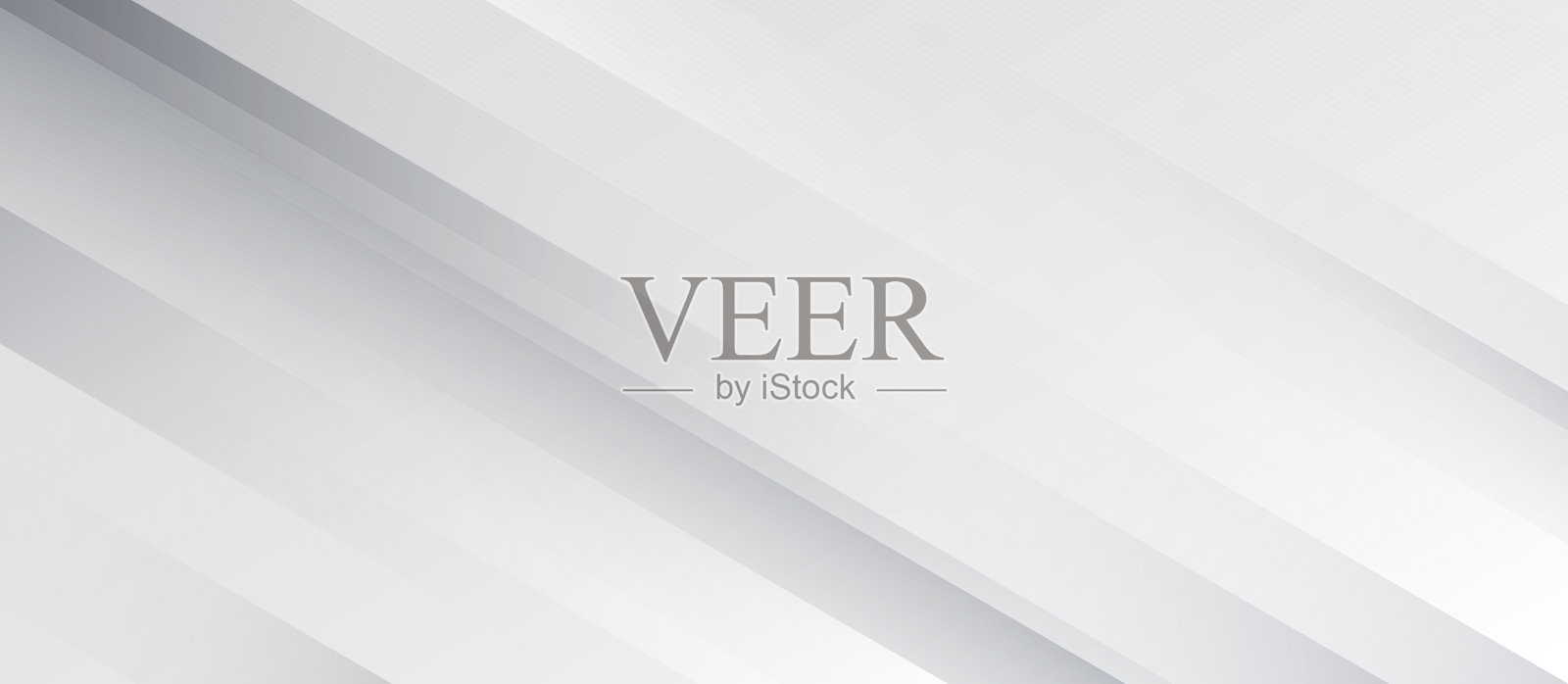 抽象的白色和灰色背景与对角线插画图片素材