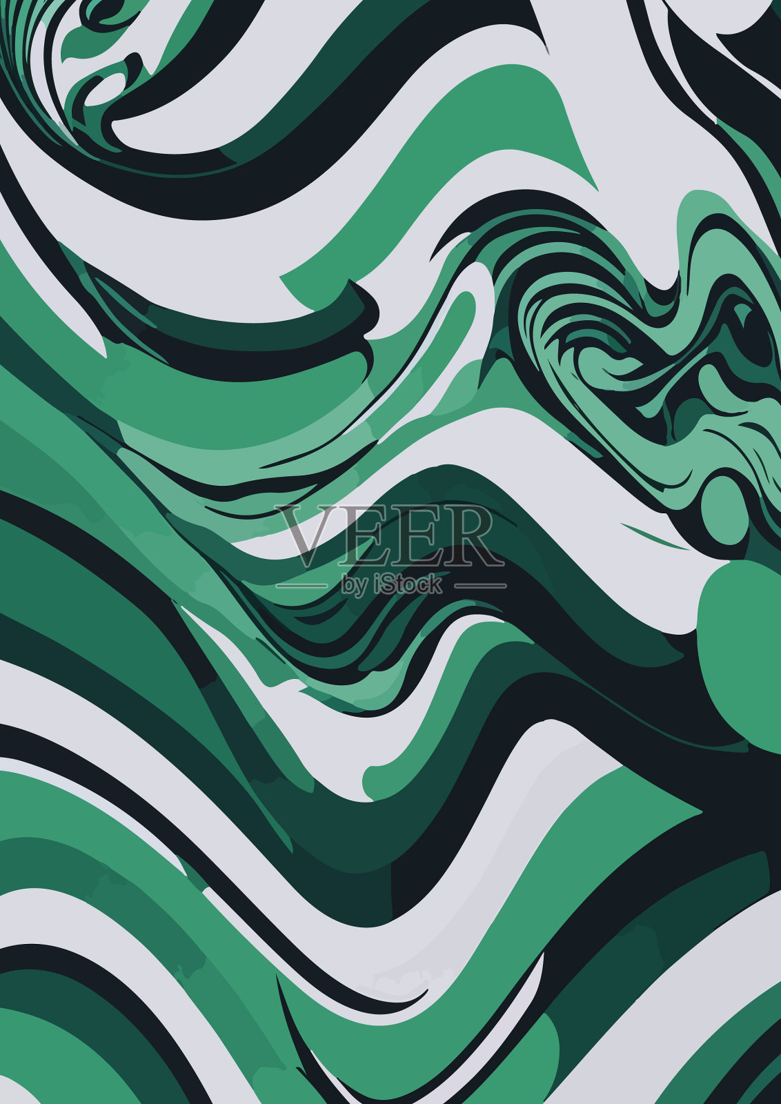 抽象新潮的几何图案背景插画图片素材