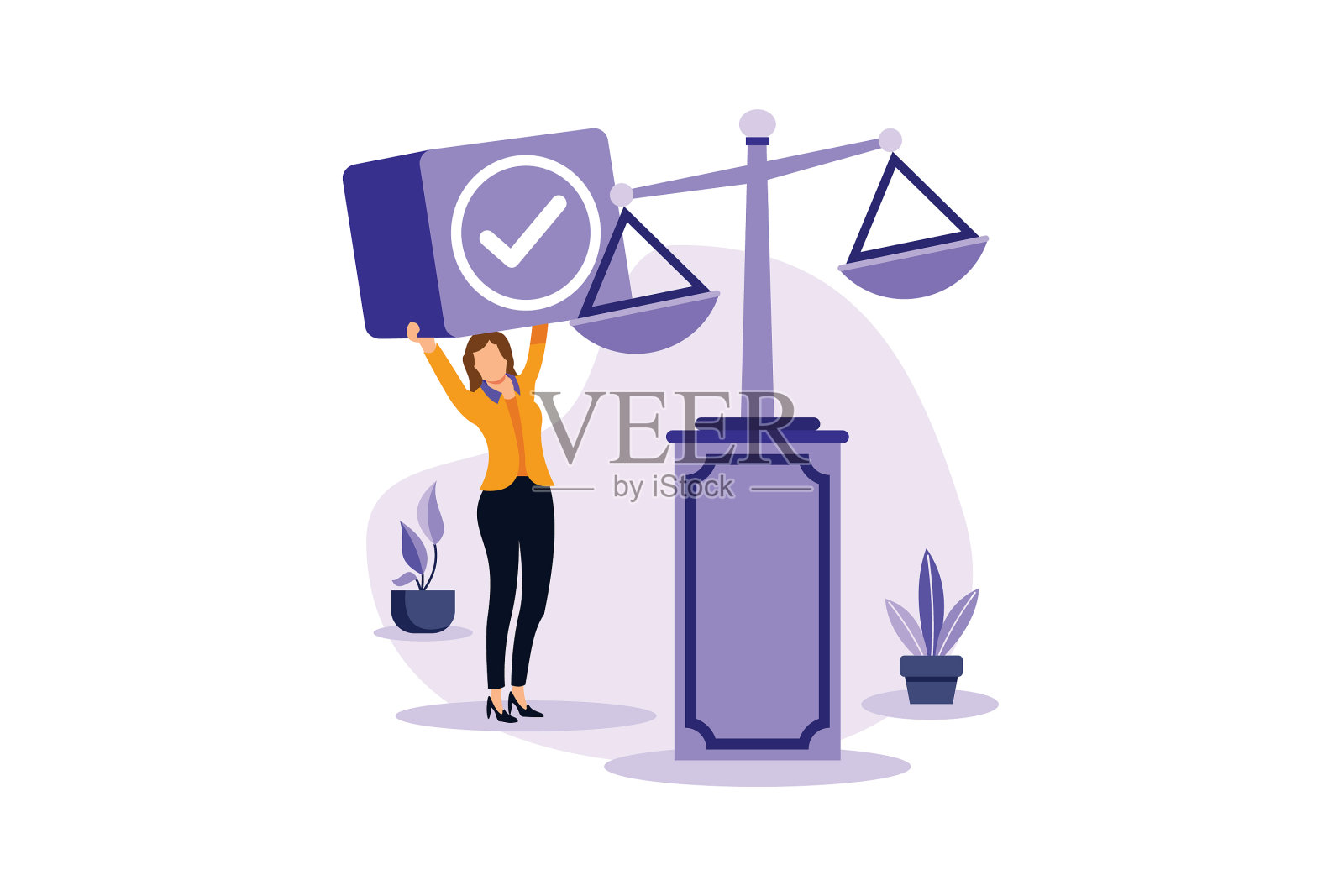 责任制纪律专属设计插画图片素材