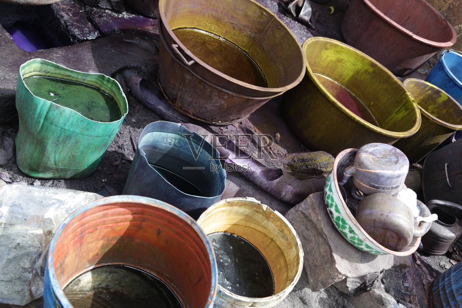 手工染料照片摄影图片