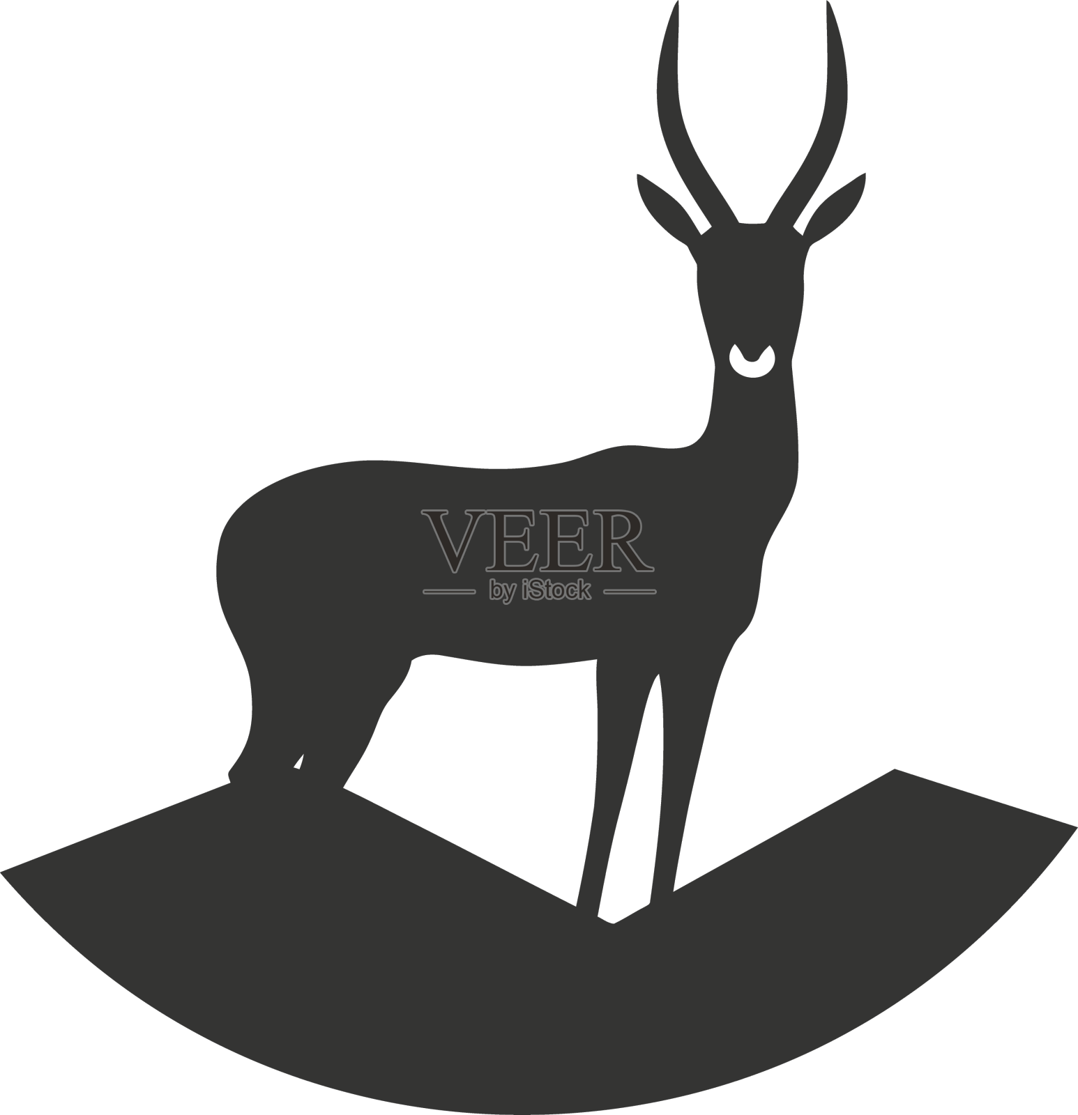 瞪羚图标设计元素图片