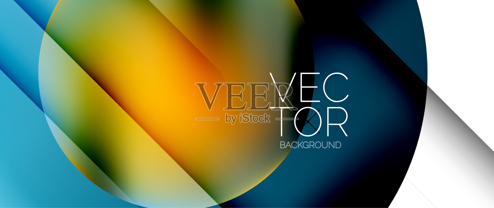 动态流体梯度技术球体令人着迷设计元素图片