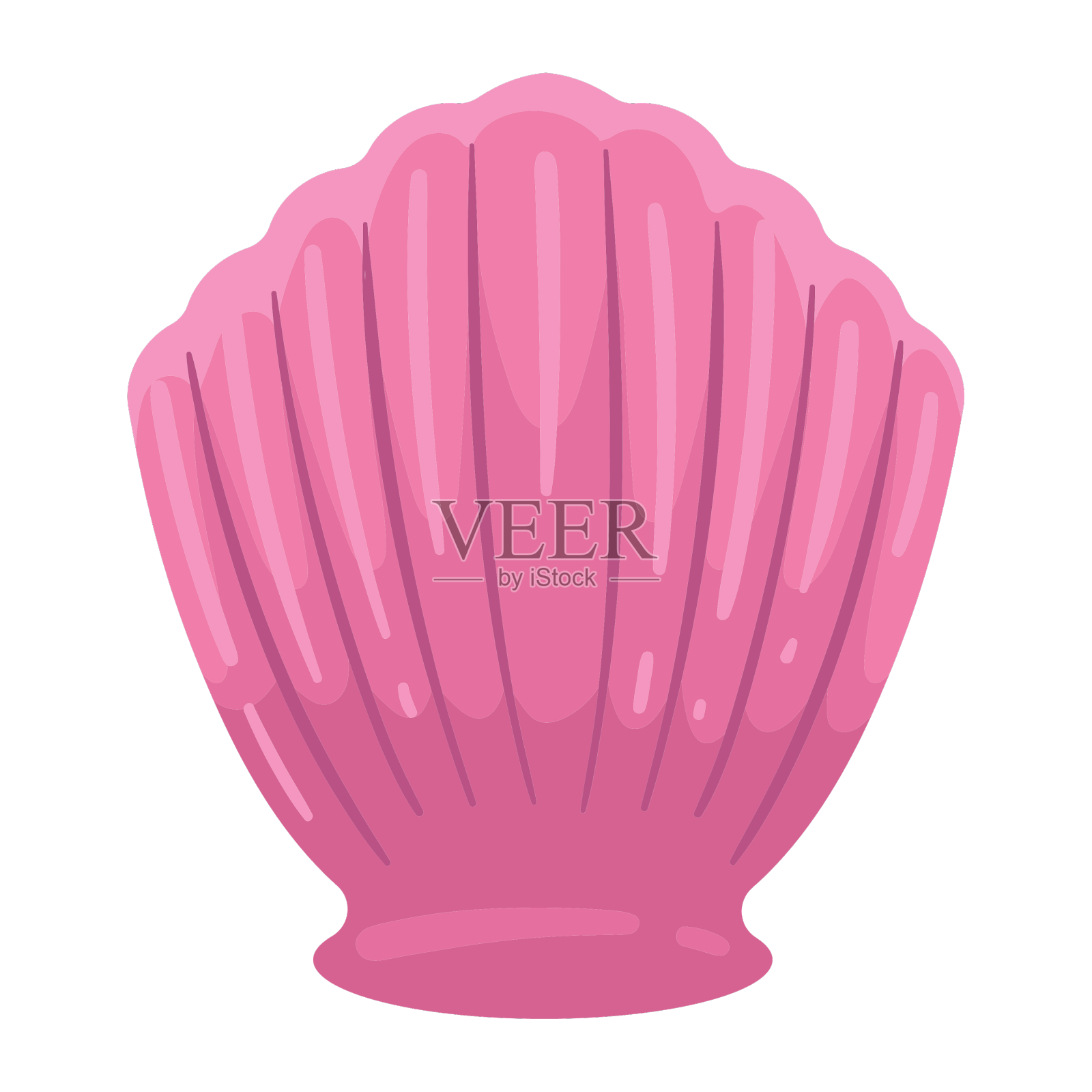 海洋生物海贝设计元素图片