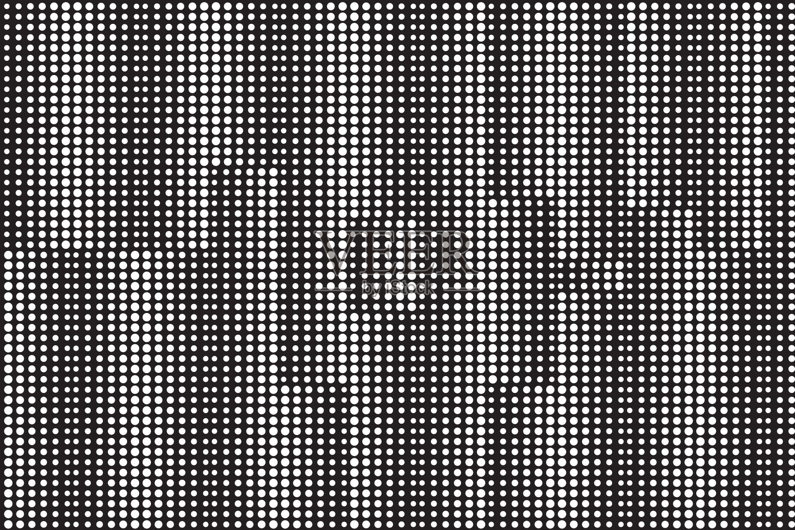 黑白圆点无缝图案插画图片素材