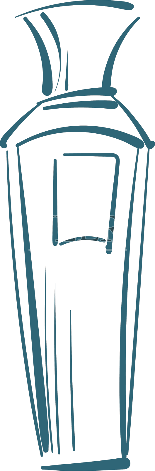 香水涂鸦孤立线条艺术素描手绘设计元素图片