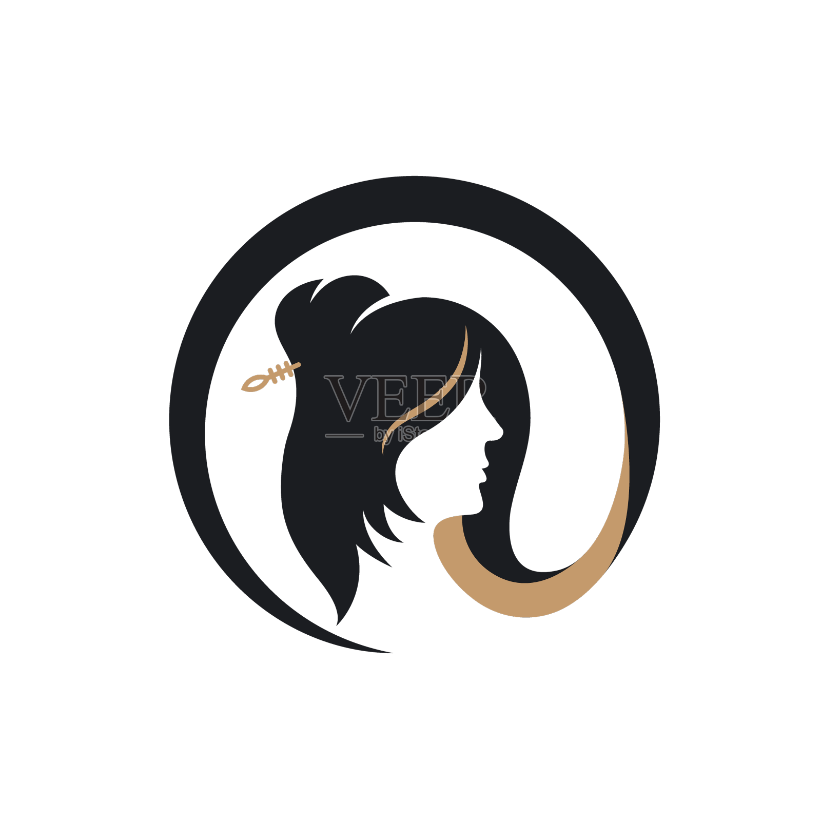 女性美容护理icon概念设计元素图片