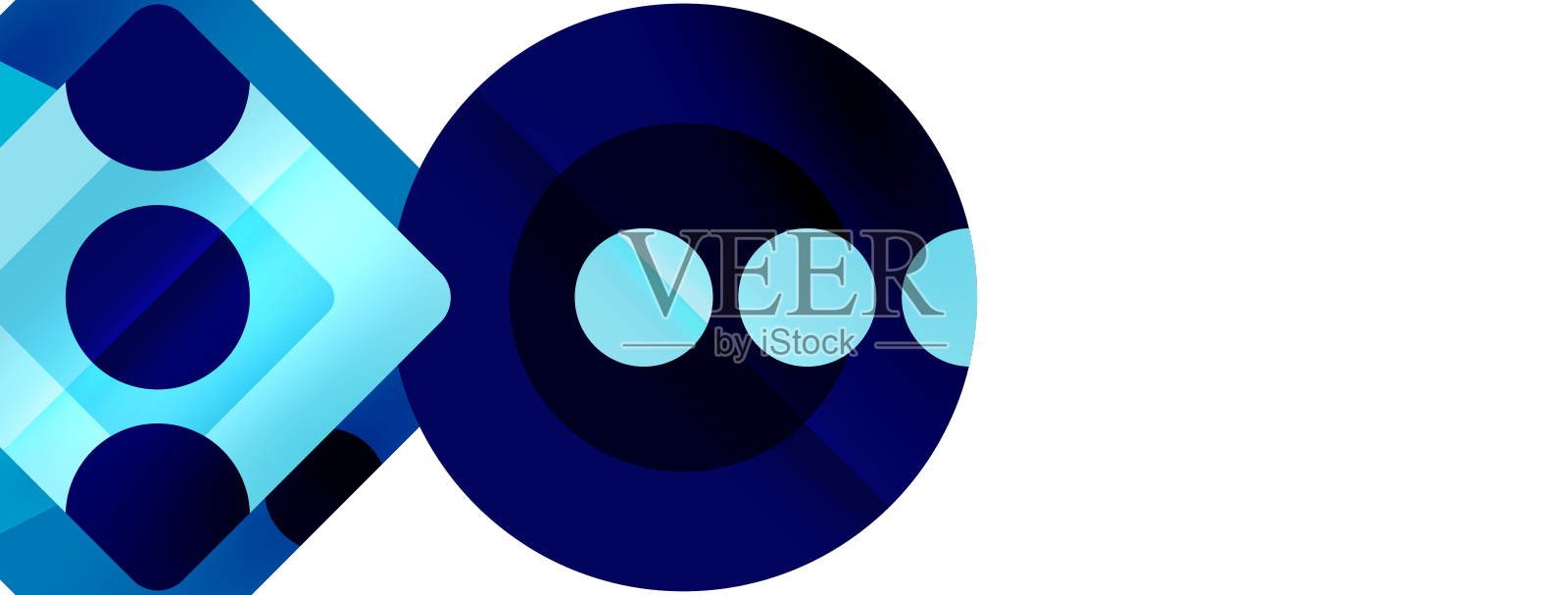 新潮的最小几何抽象背景设计元素图片