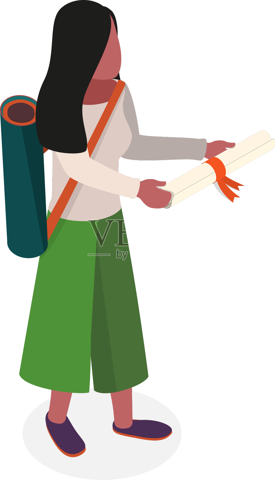 现代三维等距平面设计元素图片