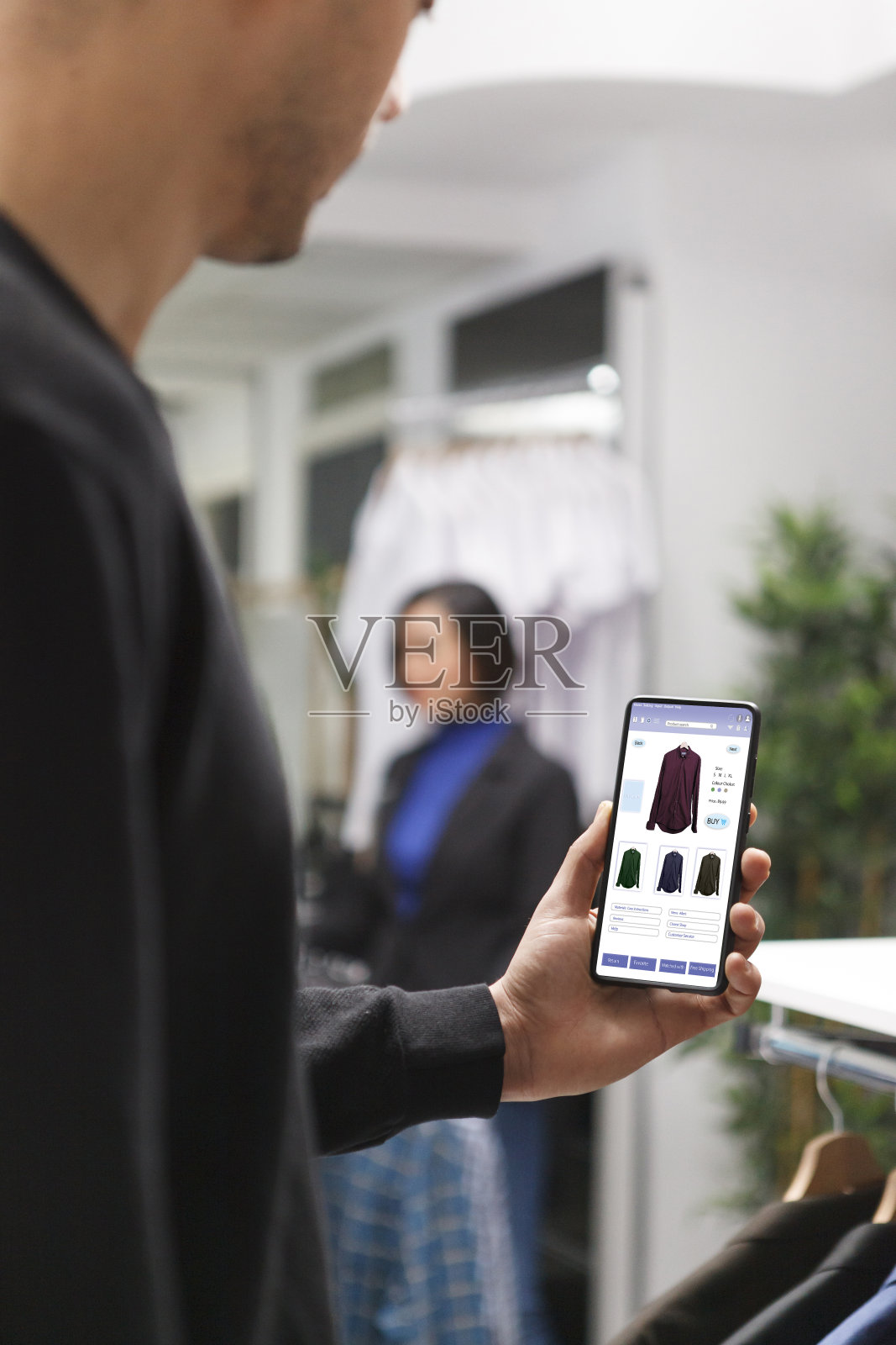 智能手机和网上购物照片摄影图片