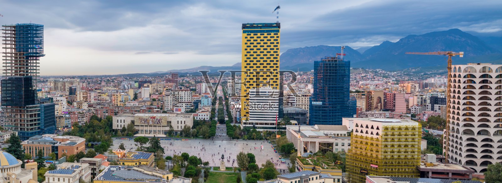 地拉那城市照片摄影图片