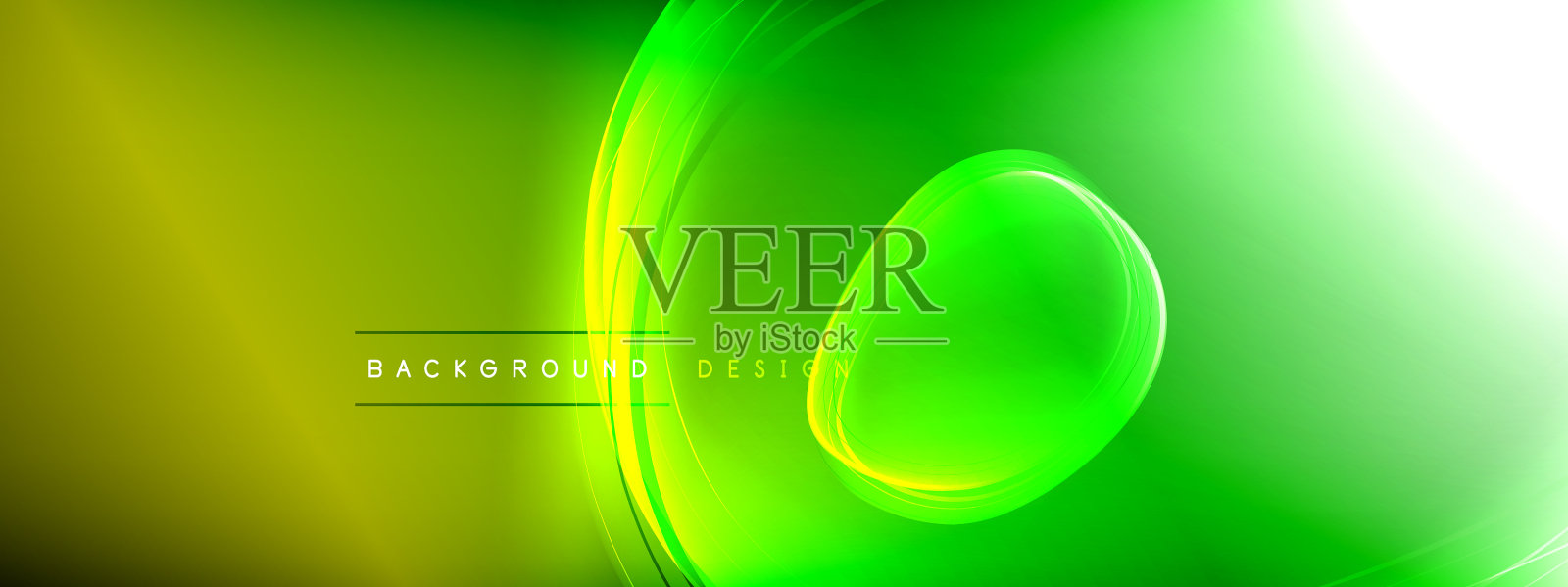 抽象背景-液体透明插画图片素材