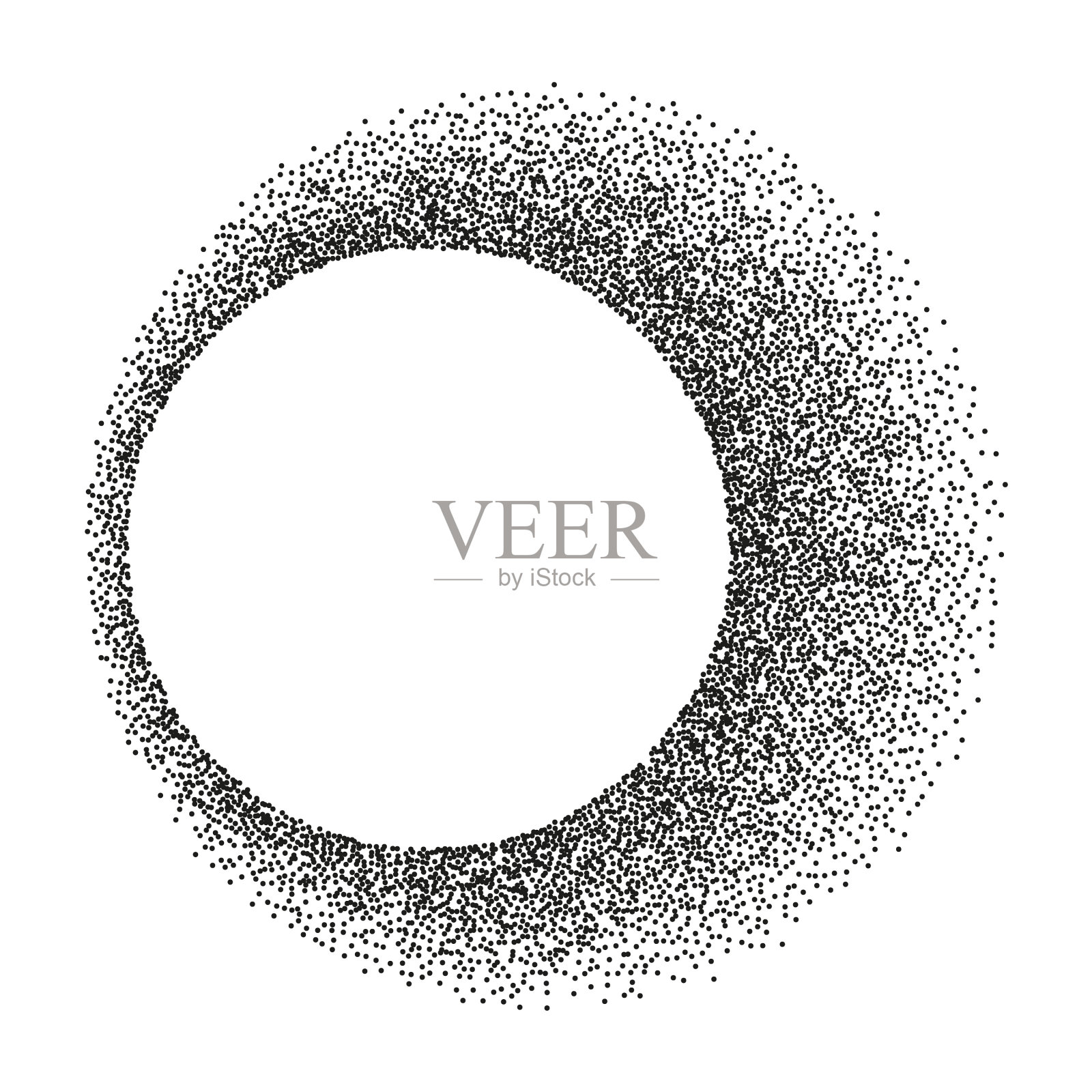 砂砾纹理上的透明砂插画图片素材