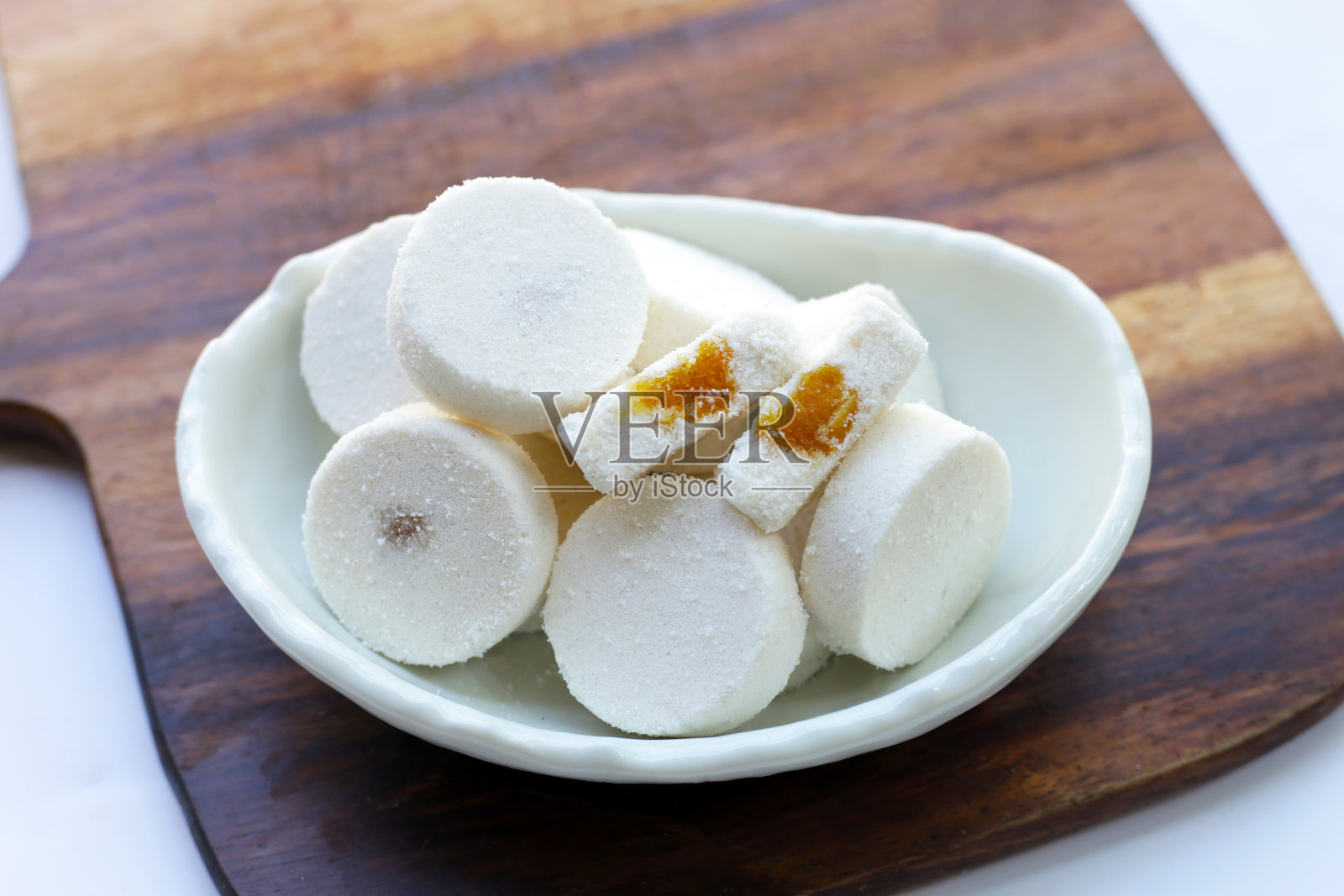 用米粉做成的中国煎饼照片摄影图片