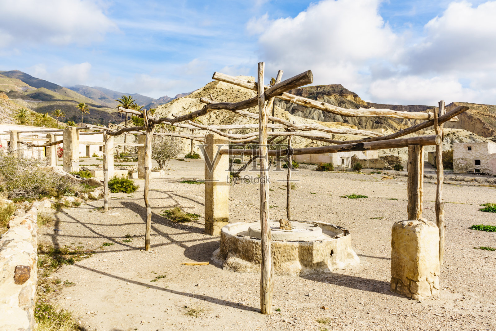 电影取景地在西班牙的塞拉阿哈米拉照片摄影图片