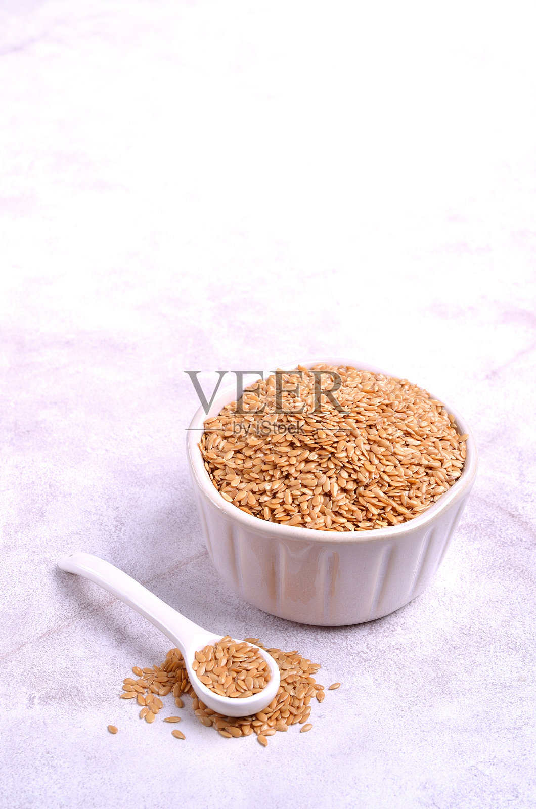 黄亚麻籽照片摄影图片