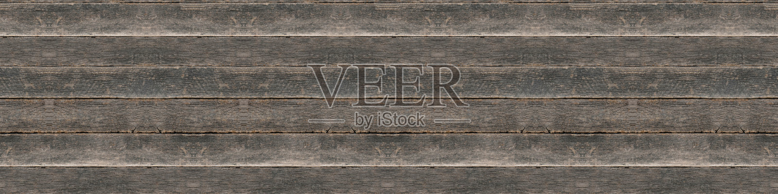 无缝长横幅，纹理暗木背景。照片摄影图片