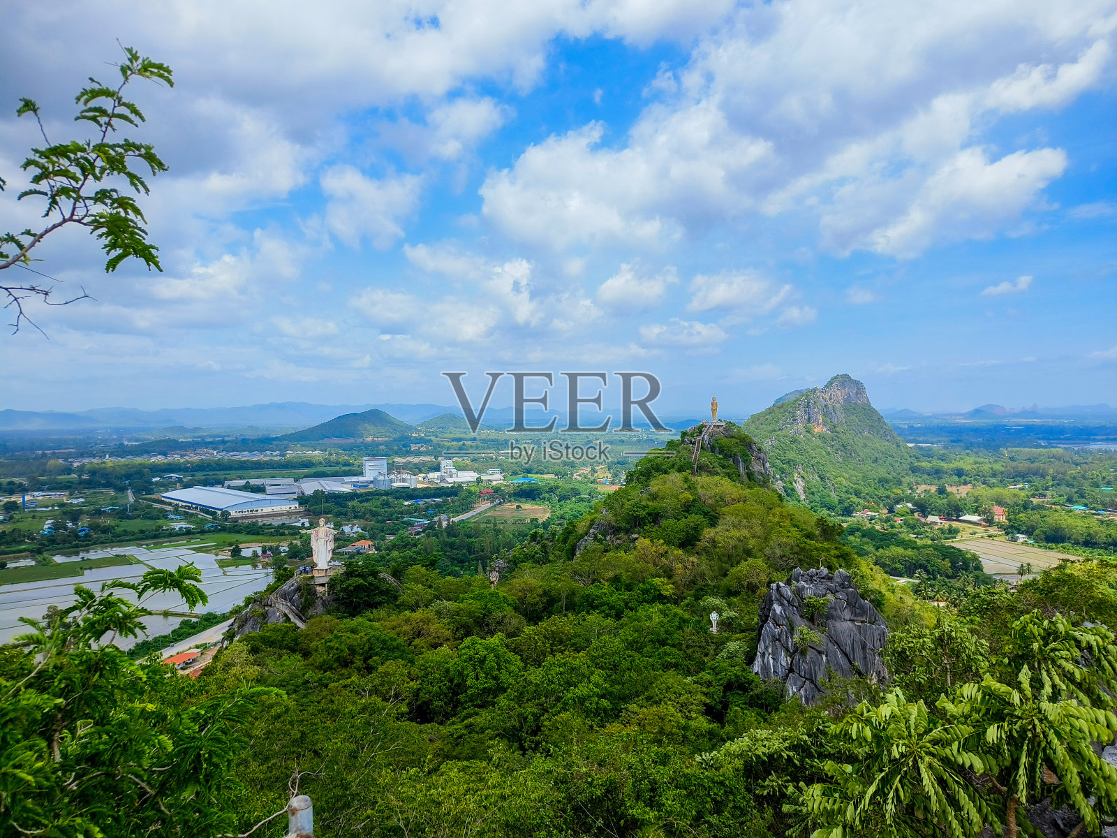 天堂的山谷，Ratchaburi，泰国，2023年8月:看不见的泰国照片摄影图片