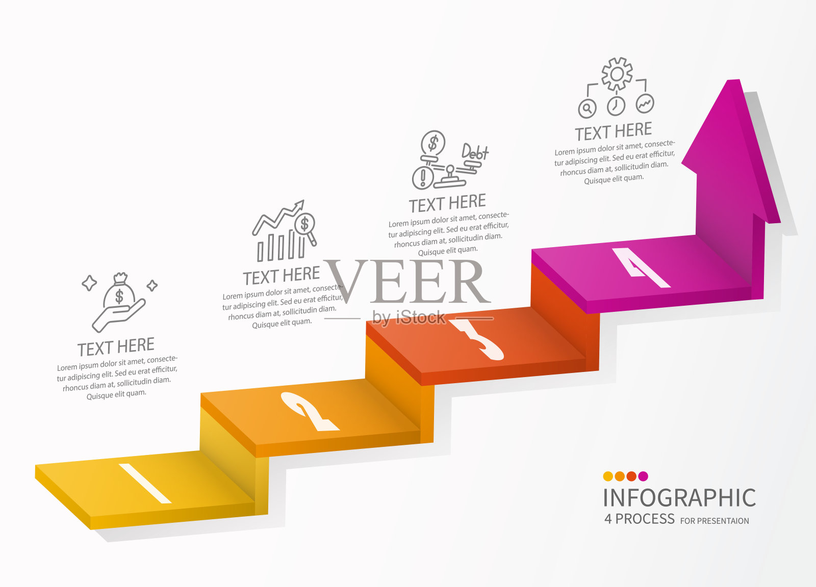 barchart-10-04 -插画图片素材