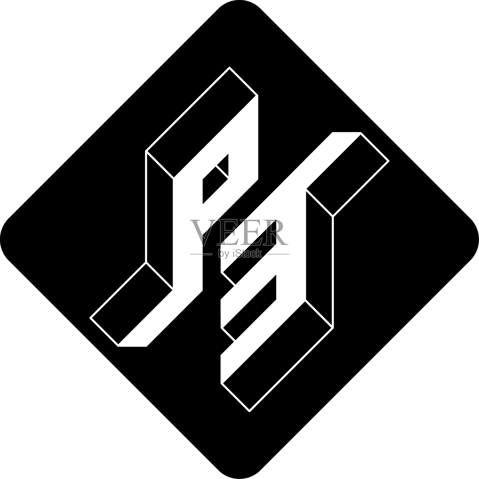 产品的标记p3 -字母组合或标识设计元素图片