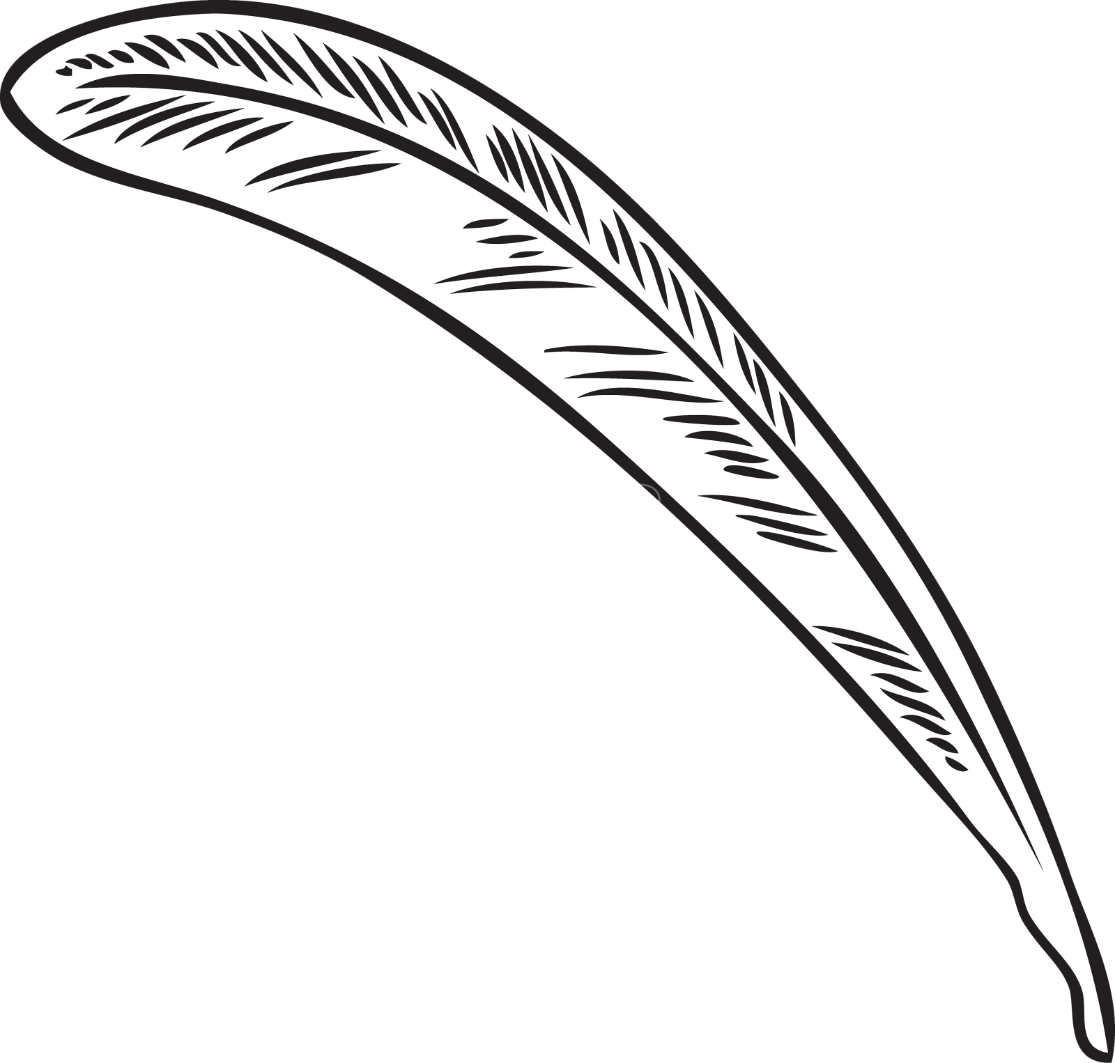 沙棘一叶雕刻手绘设计元素图片