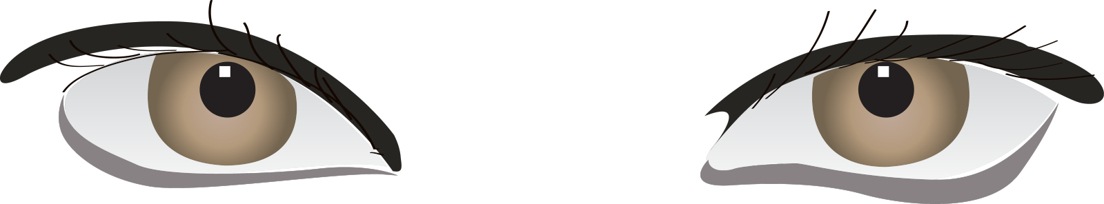 灰色女人的眼睛设计元素图片