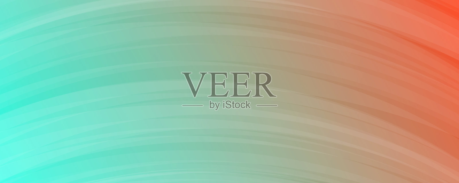 现代彩色渐变背景与线条插画图片素材