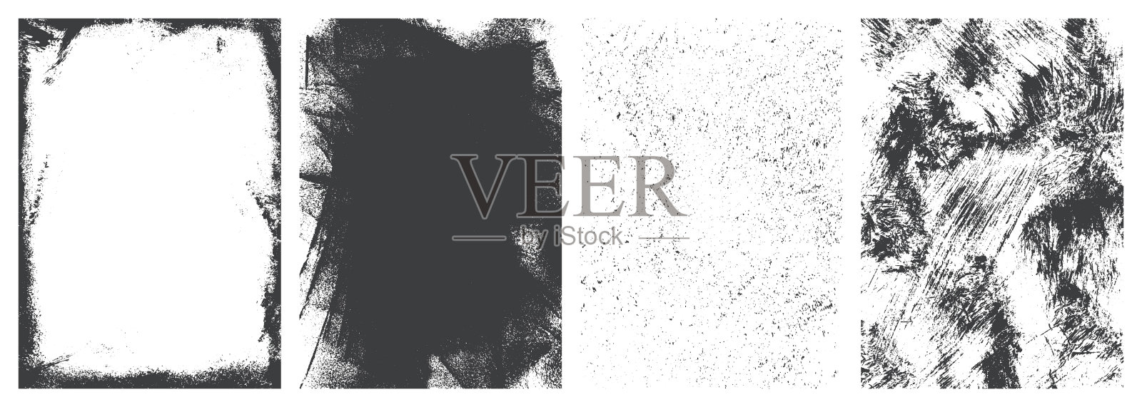 垃圾表面单色设置纹理插画图片素材