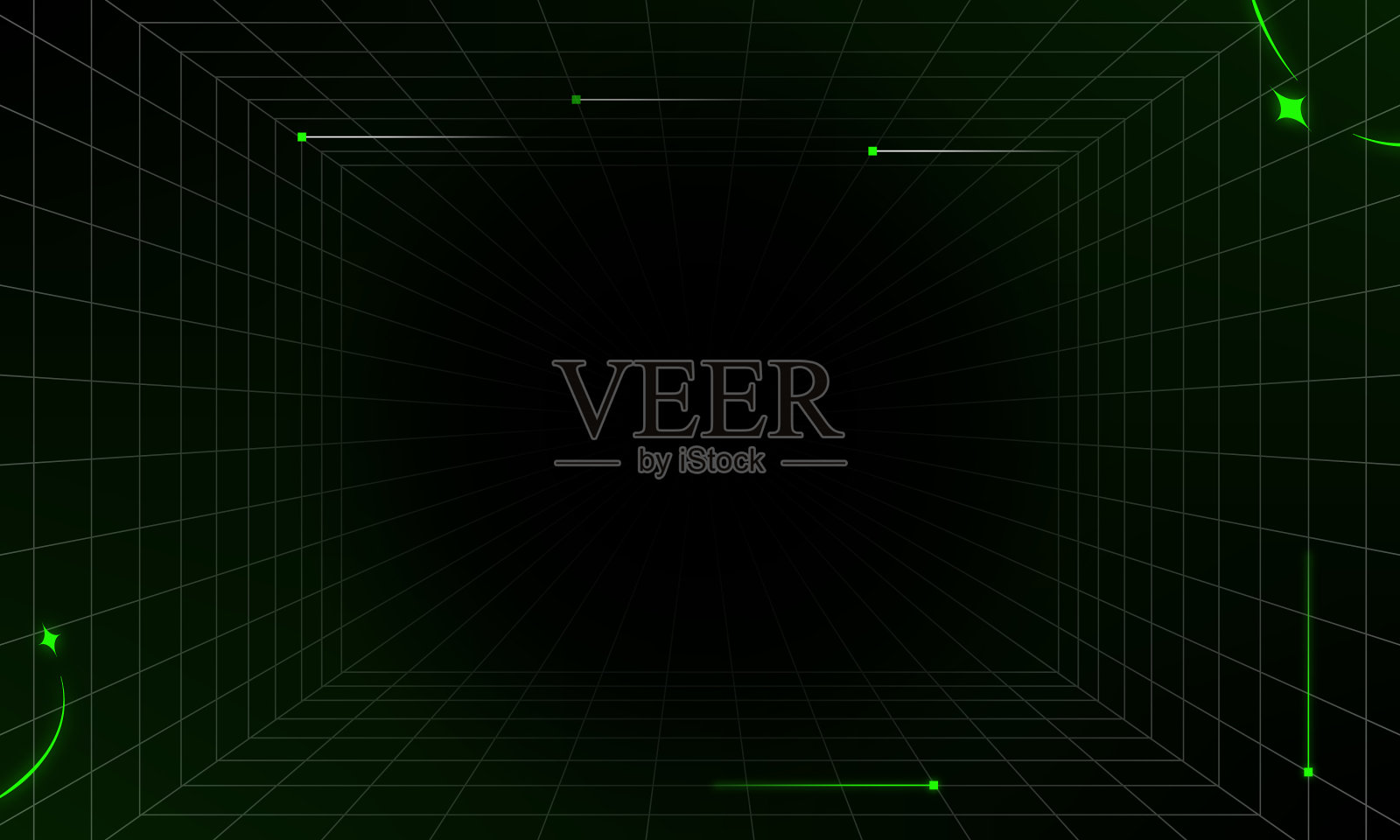 技术网格背景插画图片素材