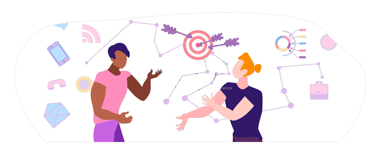 同事们积极讨论工作过程设计元素图片