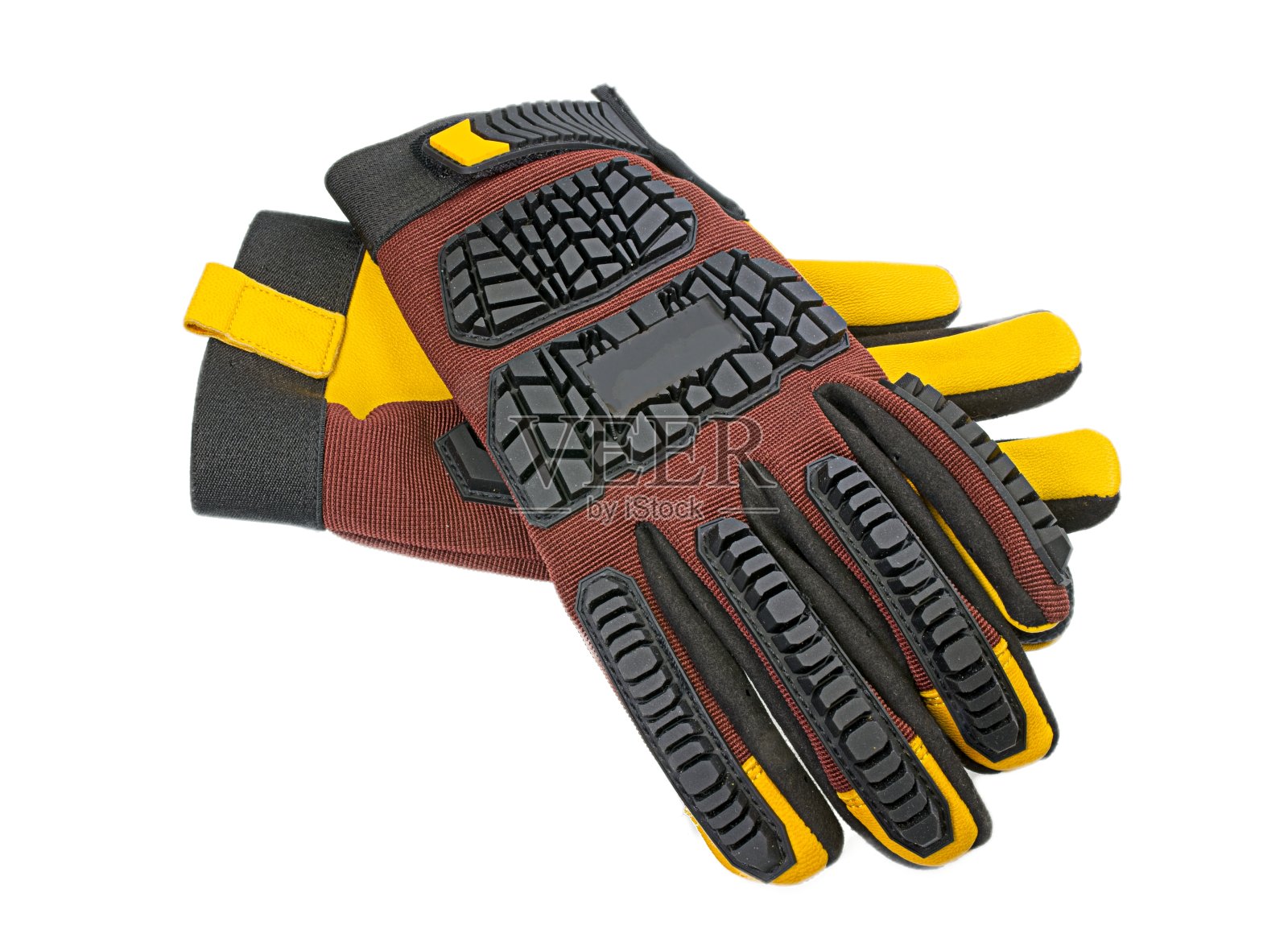 重型防护工作手套照片摄影图片