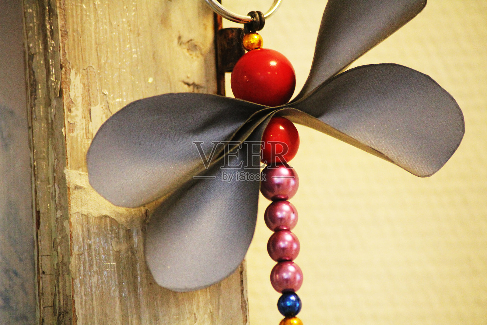 一只珍珠蜻蜓的特写照片摄影图片