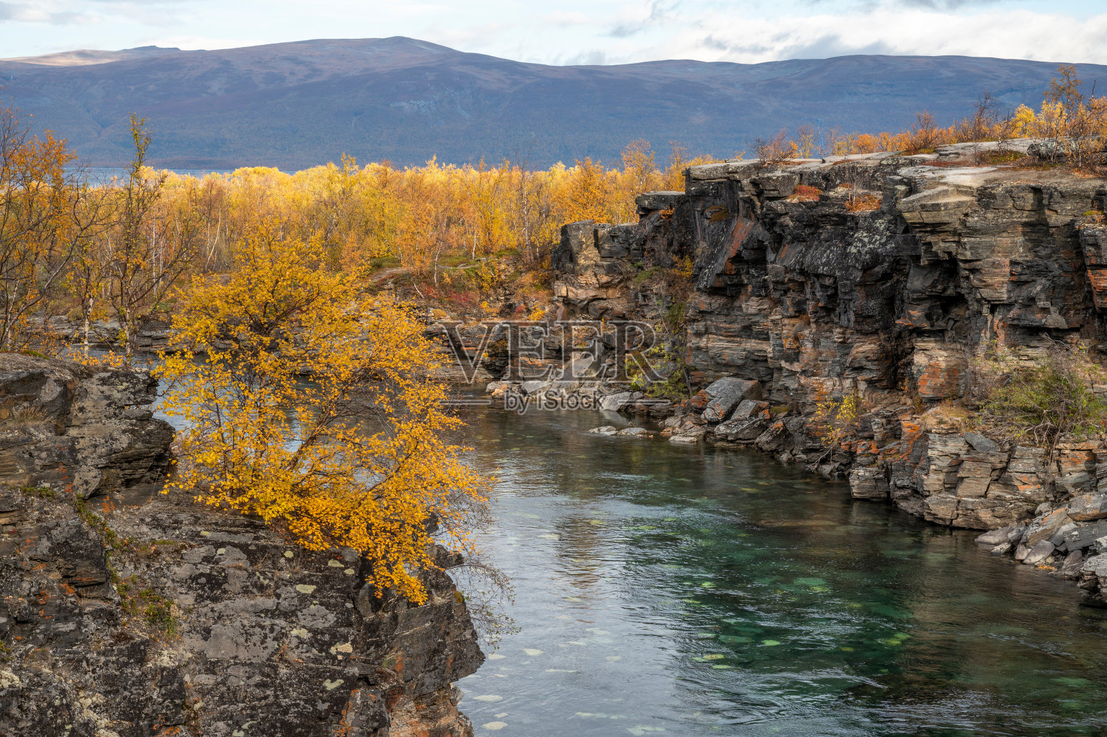 阿比斯库国家公园的阿比斯科乔克河照片摄影图片