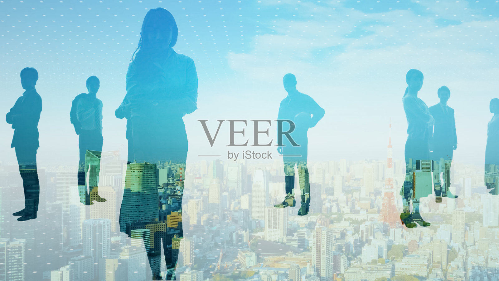 人力资源与社会观念。全球业务。照片摄影图片